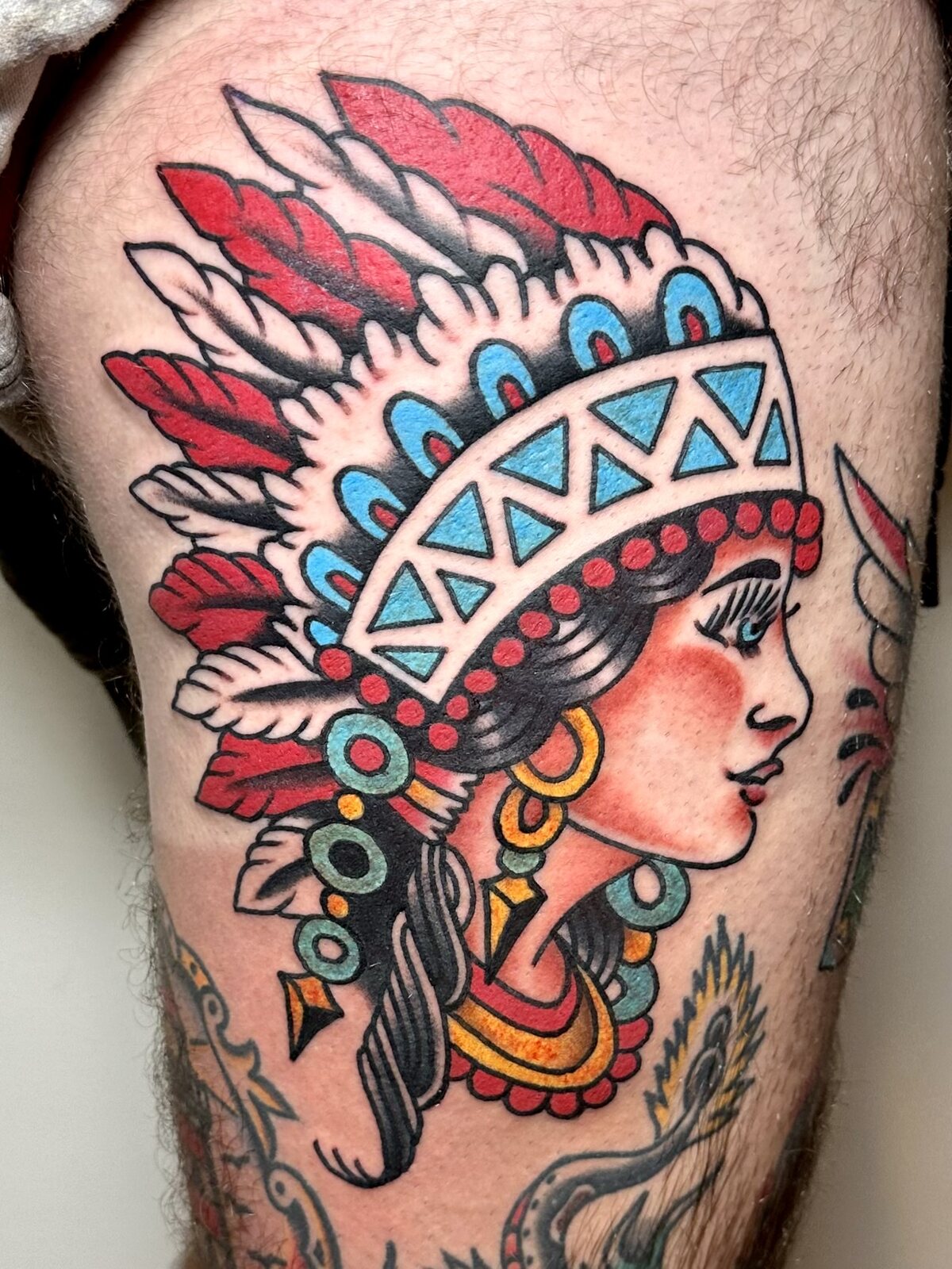 Custom tattoo by Nick Blanco 11